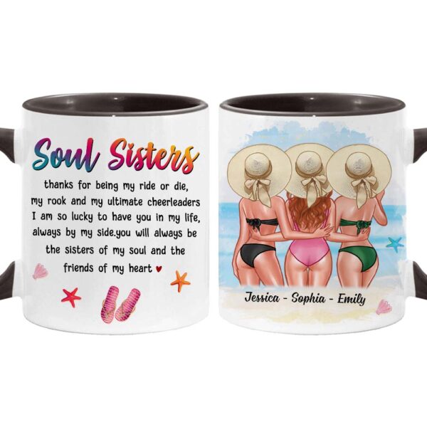 Personalized Gift for Soul Sister Mug