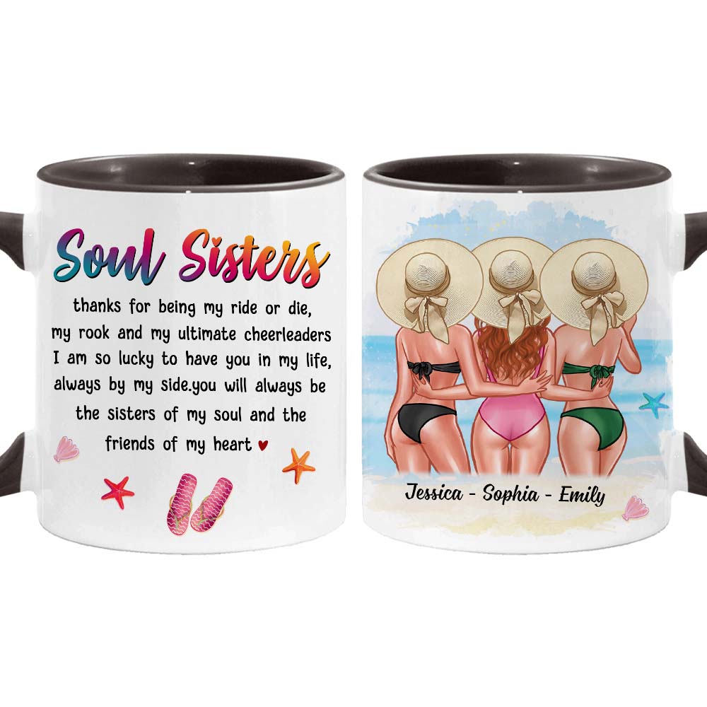 Personalized Gift for Soul Sister Mug Personalized Gift for Soul Sister Mug