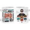 Personalized Gift for The Man The Myth Daddy The Legend Mug