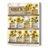 Personalized Gifts For Grandma, Birthday Gift For Grandmother, Grandma’s Garden Wall Art
