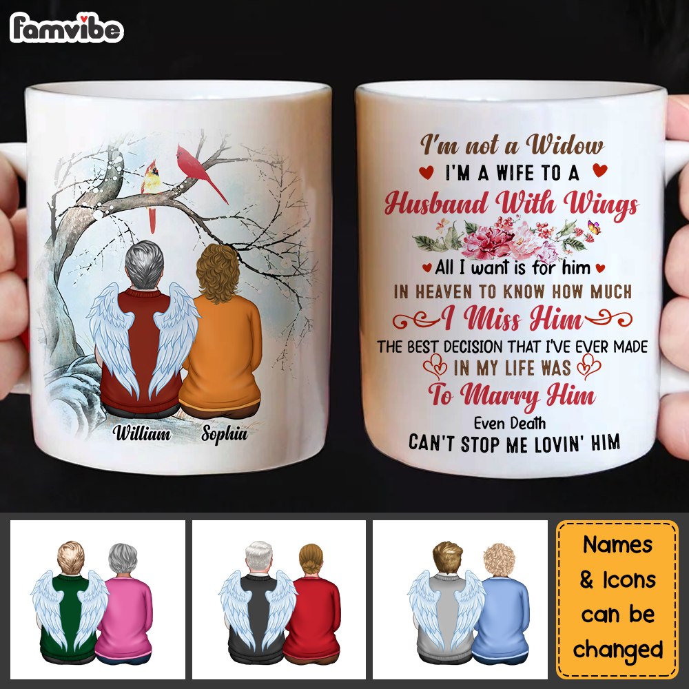 Personalized Gifts For Loss Of Husband Mug Personalized Gifts For Loss Of Husband Mug