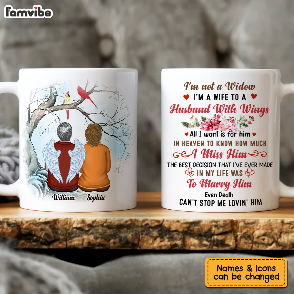 Personalized Gifts For Loss Of Husband Mug Personalized Gifts For Loss Of Husband Mug