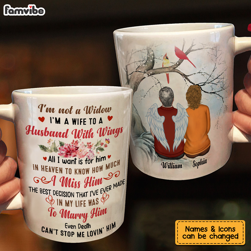 Personalized Gifts For Loss Of Husband Mug Personalized Gifts For Loss Of Husband Mug
