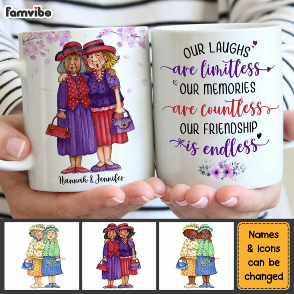Personalized Gifts For Old Friends Friendship Mug