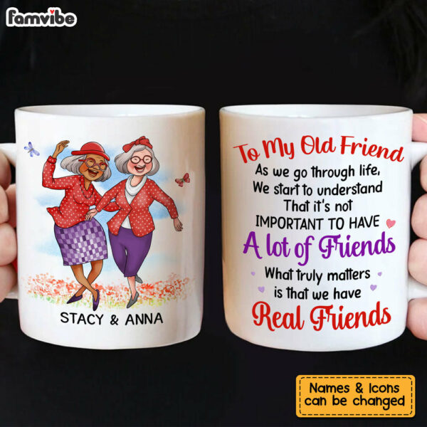 Personalized Gifts For Old Friends Mug