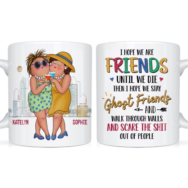 Personalized Gifts For Senior Friends Old Ladies Drinking Friendship Mug