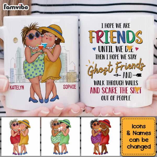 Personalized Gifts For Senior Friends Old Ladies Drinking Friendship Mug