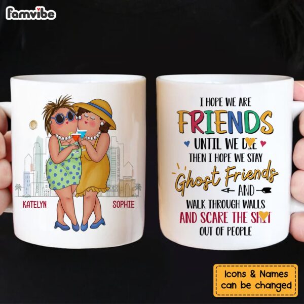Personalized Gifts For Senior Friends Old Ladies Drinking Friendship Mug