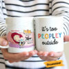 Personalized Girl Dog Peopley Mug