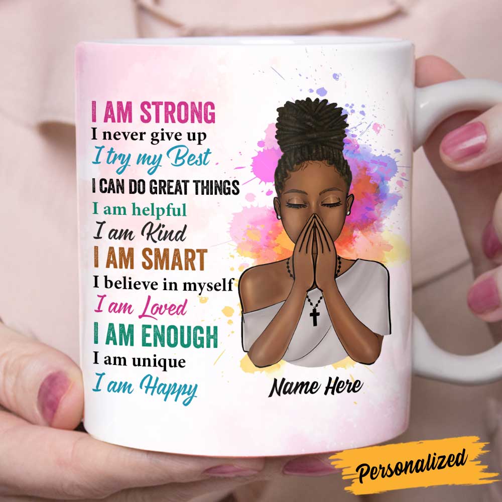 Personalized God BWA Girl Mug Personalized God BWA Girl Mug