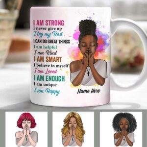 Personalized God BWA Girl Mug 3