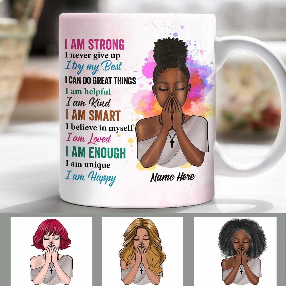 Personalized God BWA Girl Mug Personalized God BWA Girl Mug
