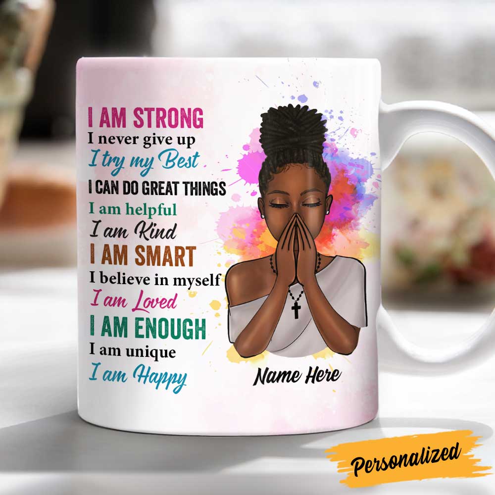 Personalized God BWA Girl Mug Personalized God BWA Girl Mug