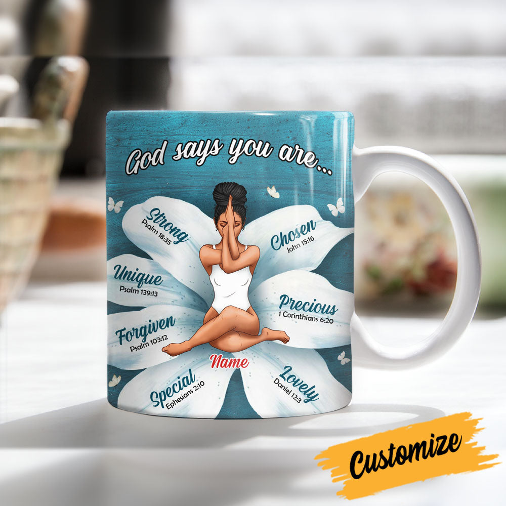 Personalized God Says BWA Mug Personalized God Says BWA Mug
