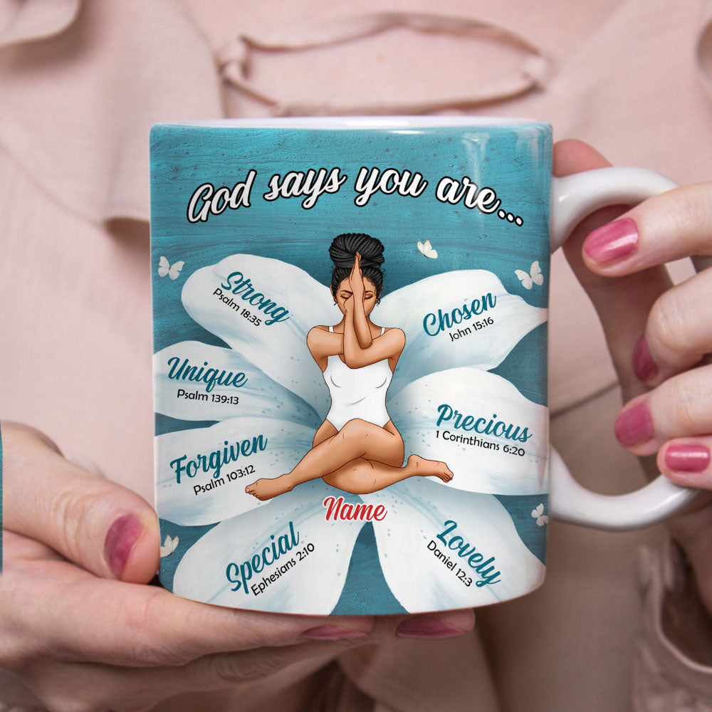 Personalized God Says BWA Mug Personalized God Says BWA Mug