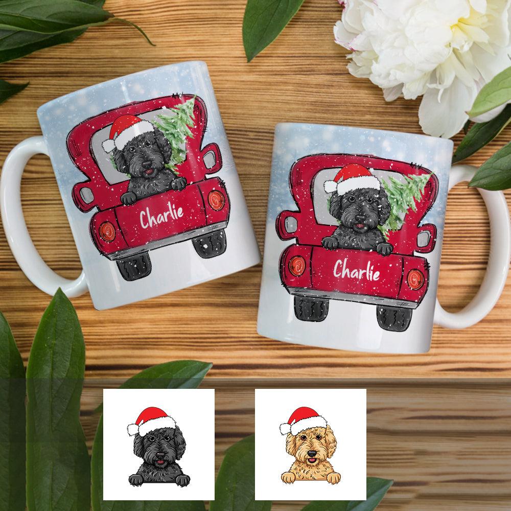 Personalized Goldendoodle Dog Christmas 2022 Mug Personalized Goldendoodle Dog Christmas 2022 Mug