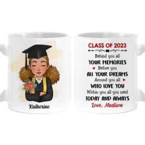 Personalized Graduation Gift Around You All Who Love You Mug