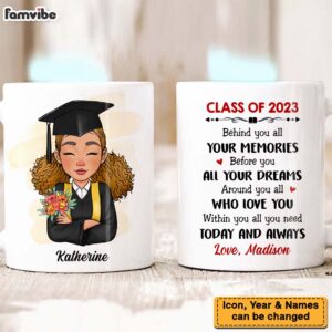 Personalized Graduation Gift Around You All Who Love You Mug