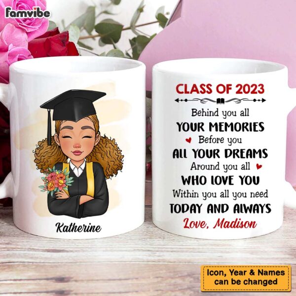 Personalized Graduation Gift Around You All Who Love You Mug
