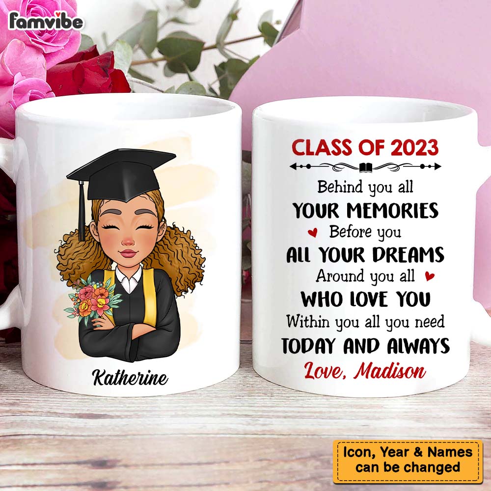 Personalized Graduation Gift Around You All Who Love You Mug Personalized Graduation Gift Around You All Who Love You Mug