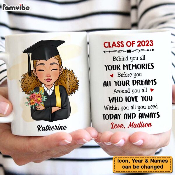 Personalized Graduation Gift Around You All Who Love You Mug