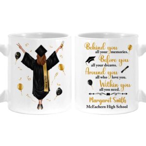 Personalized Graduation Gift For Daughter And Granddaughter Mug