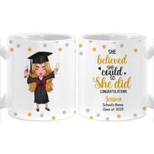Personalized Graduation Girl 2023 Mug