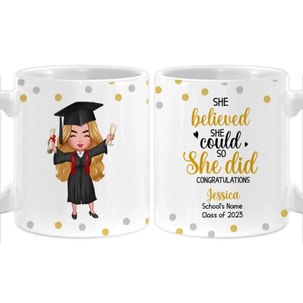 Personalized Graduation Girl 2023 Mug