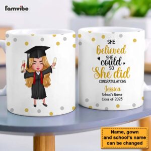 Personalized Graduation Girl 2023 Mug