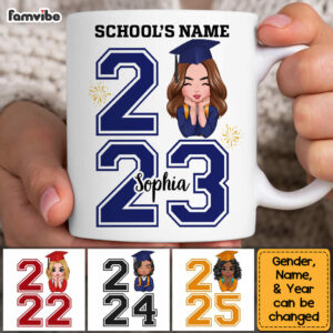 Personalized Graduation Girl Boy 2023 Mug