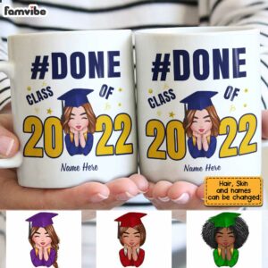 Personalized Graduation Girl Mug