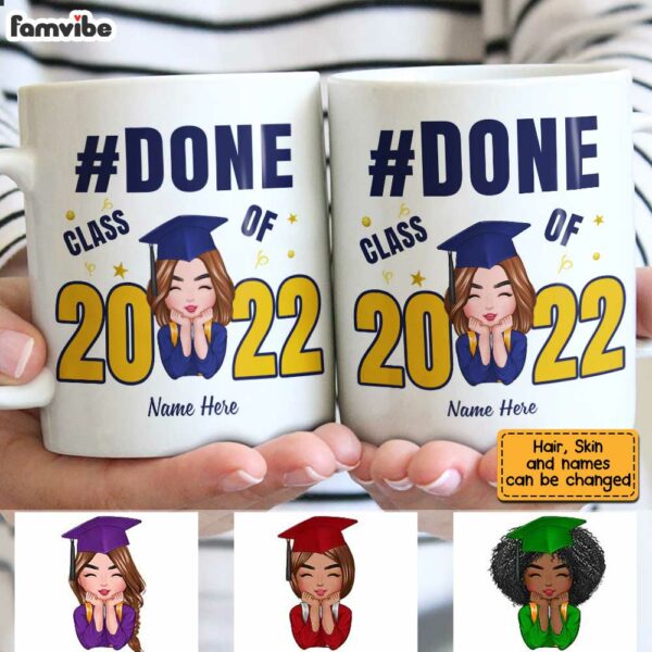 Personalized Graduation Girl Mug