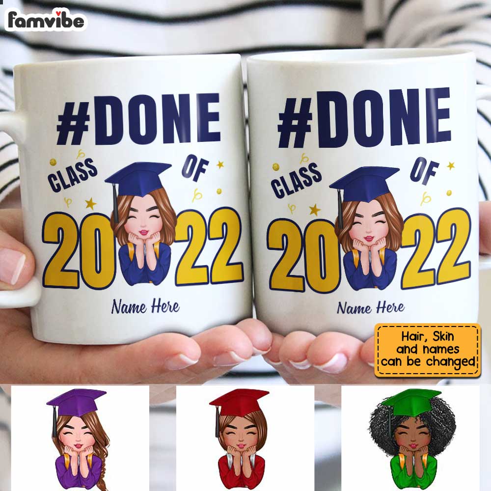 Personalized Graduation Girl Mug Personalized Graduation Girl Mug