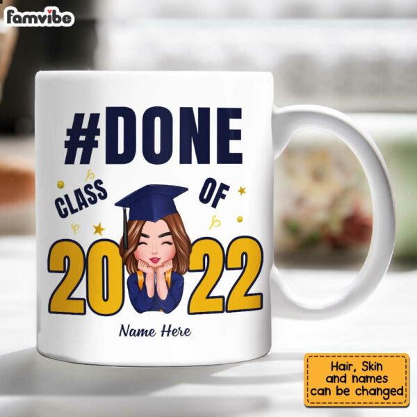 Personalized Graduation Girl Mug