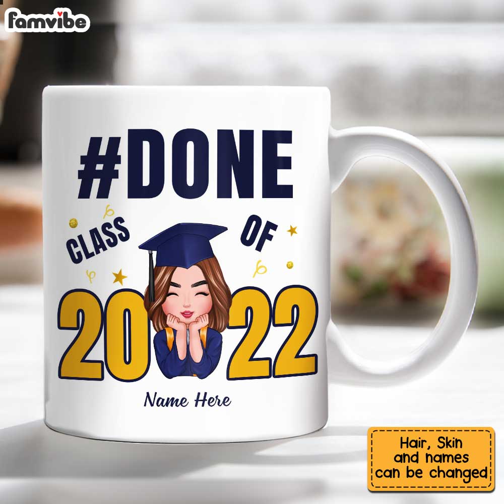 Personalized Graduation Girl Mug Personalized Graduation Girl Mug