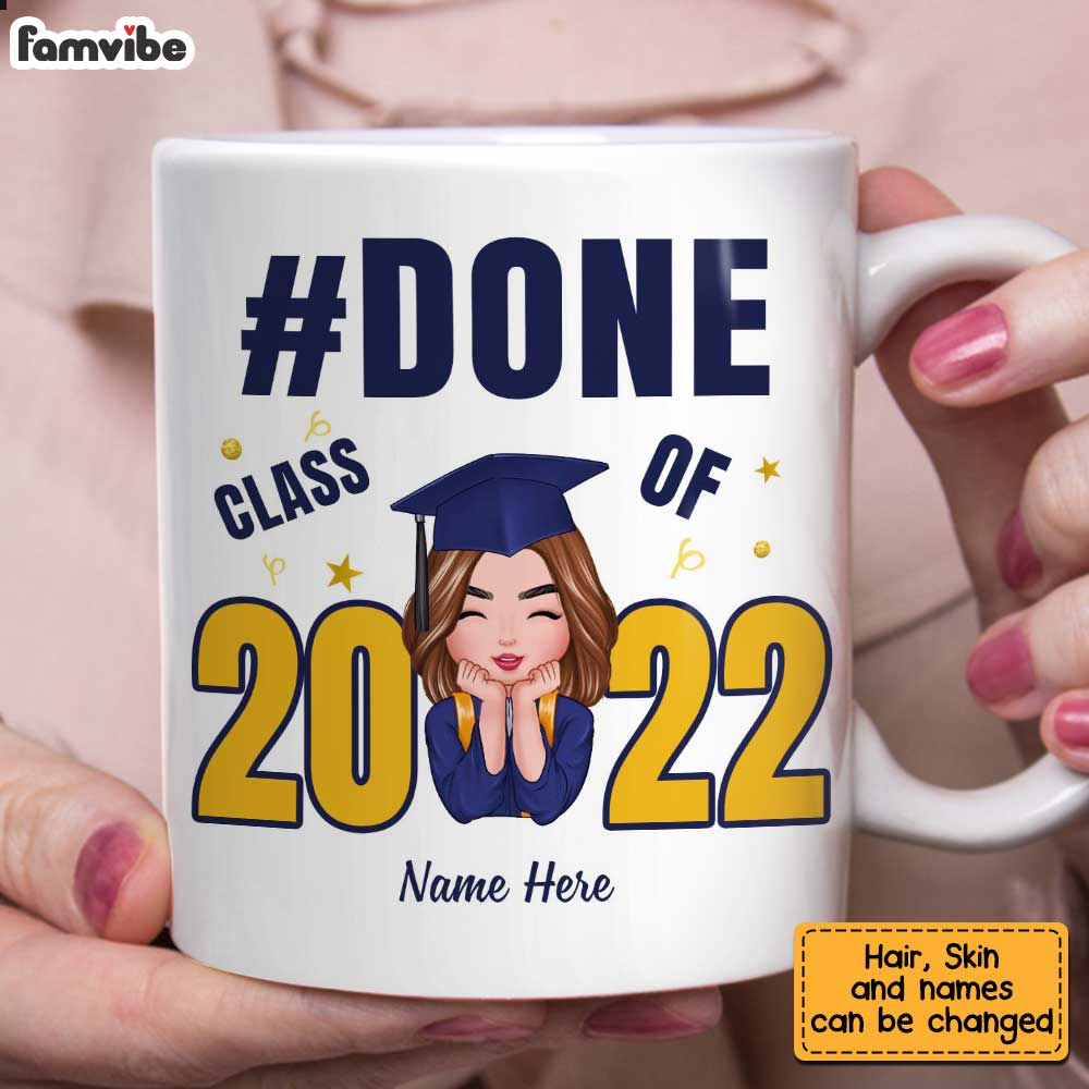 Personalized Graduation Girl Mug Personalized Graduation Girl Mug