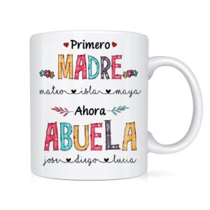 Personalized Grandma Abuela Spanish Mug