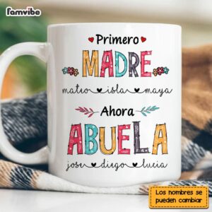 Personalized Grandma Abuela Spanish Mug 5