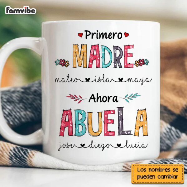 Personalized Grandma Abuela Spanish Mug