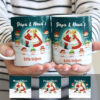 Personalized Grandma & Grandpa Helpers Christmas Mug