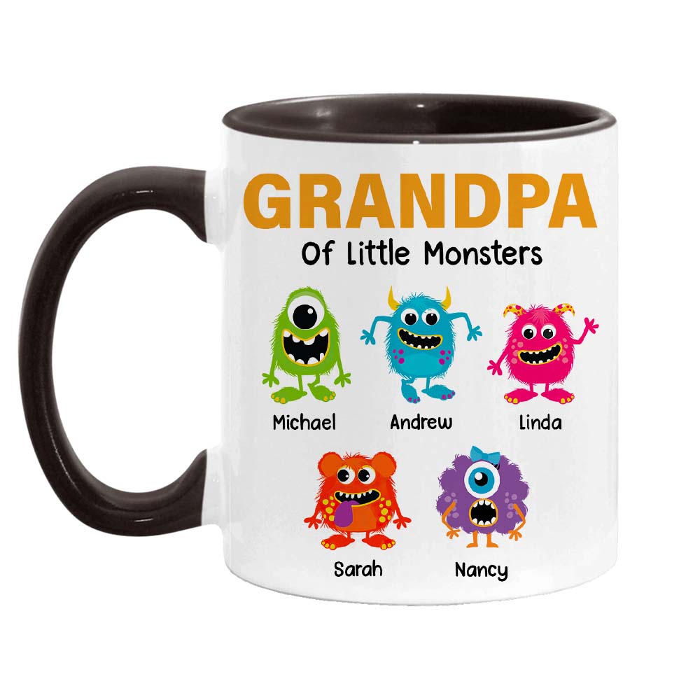Personalized Grandpa Of Monster Mug Personalized Grandpa Of Monster Mug
