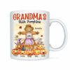 Personalized Halloween Gift For Grandma Little Pumpkins Mug
