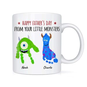 Personalized Happy Fathers Day Mug