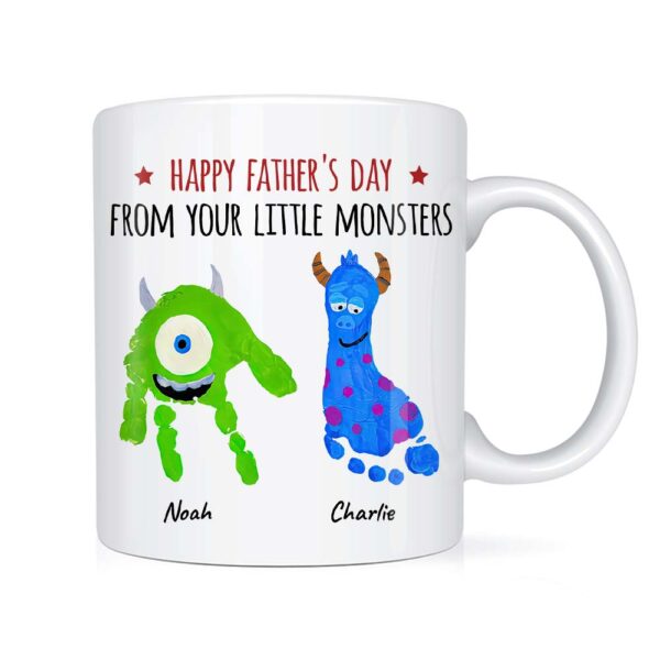 Personalized Happy Fathers Day Mug