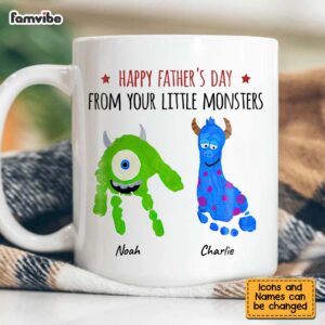 Personalized Happy Fathers Day Mug