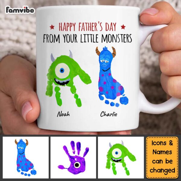 Personalized Happy Fathers Day Mug