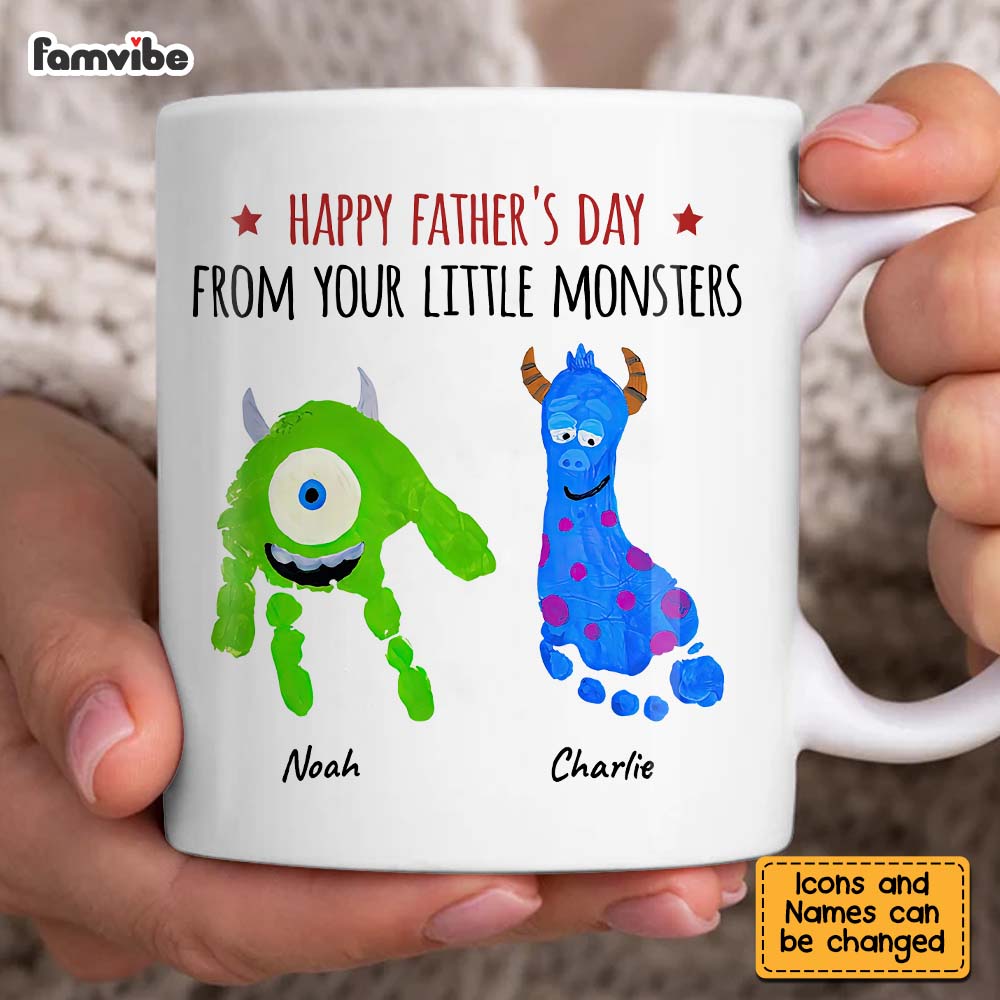 Personalized Happy Fathers Day Mug Personalized Happy Fathers Day Mug