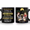 Personalized Husband Camping Mug