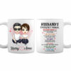 Personalized Husband Emergency Manual Mug