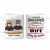 Personalized Husband Marrying A Perfect Wife Mug